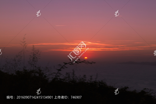 日落晚霞