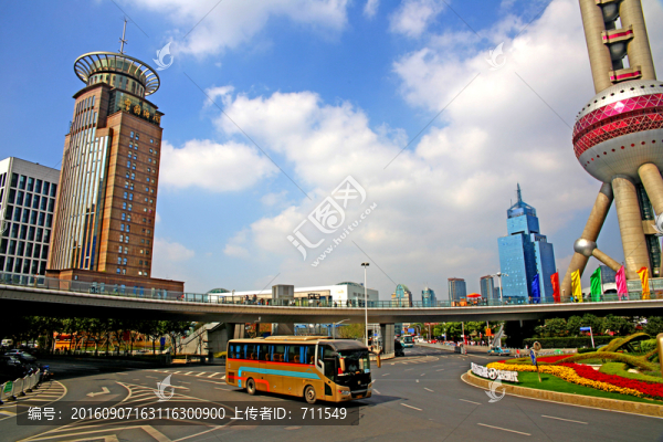 上海陸家嘴街景
