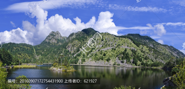 高原濕地全景圖
