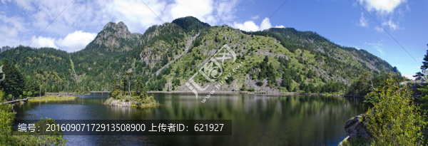 高原濕地全景圖