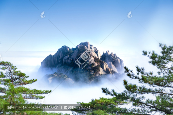 黃山天都峰