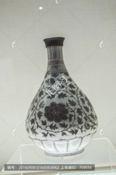 花紋釉瓶