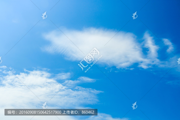 藍天白云