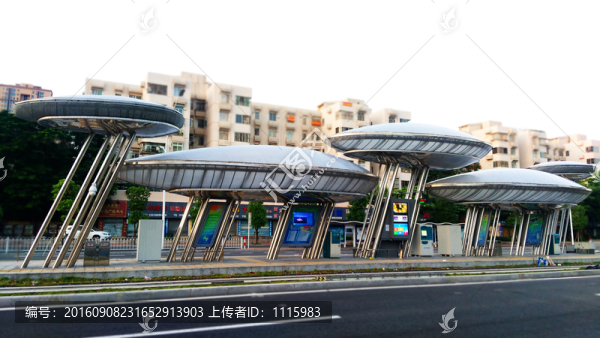 城市公交站
