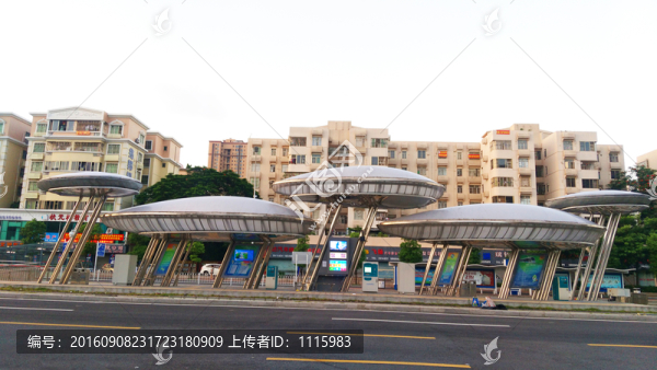 城市公交站