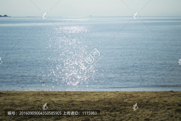 正午的海灘