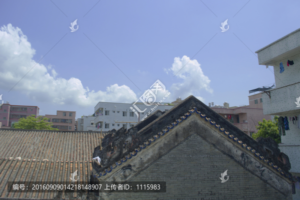 城市里的古建筑