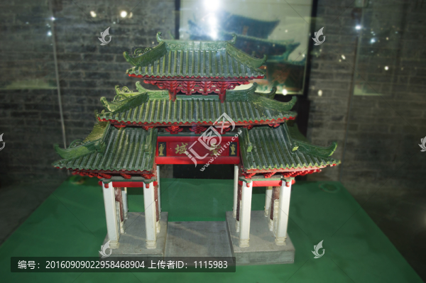 清代建筑模型