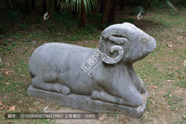 李杰墓石刻