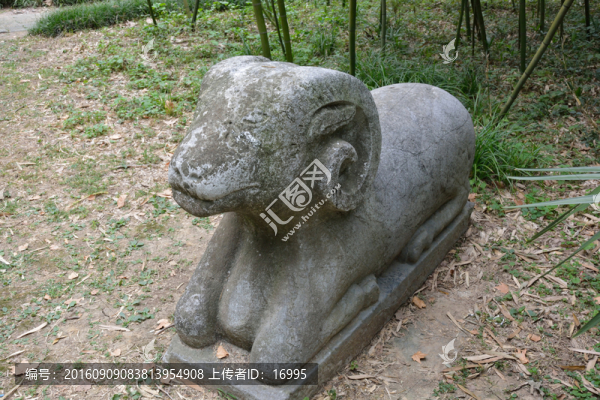 李杰墓石刻