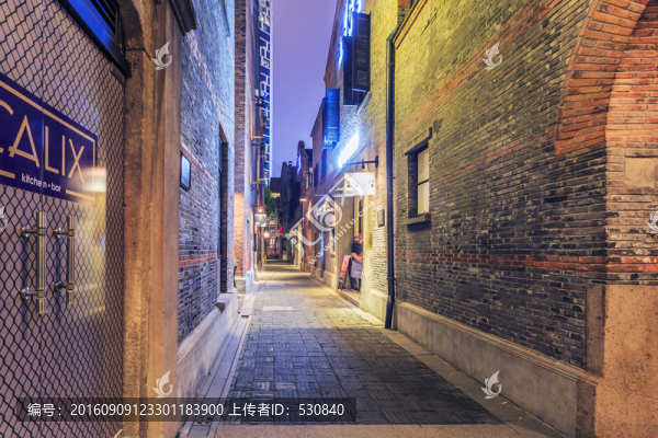 石庫門夜景