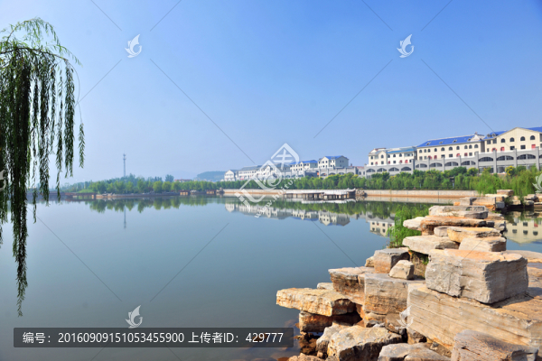城市公園,樓房