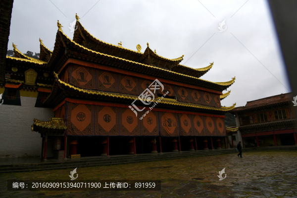 甘南名鎮(zhèn)郎木寺
