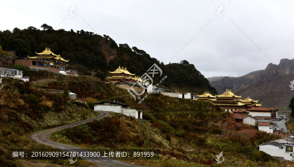 甘南名鎮(zhèn)郎木寺