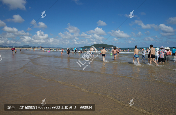 沙灘,海灘,藍(lán)天