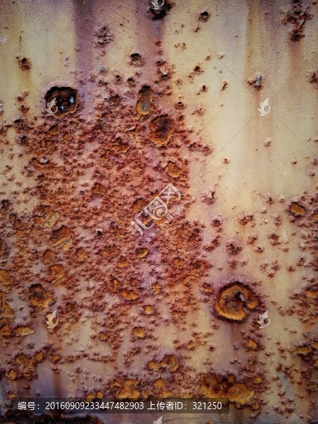 生銹的鐵板
