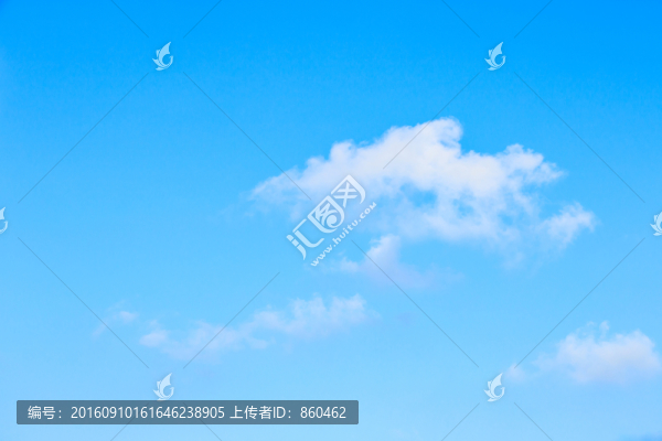 藍天白云