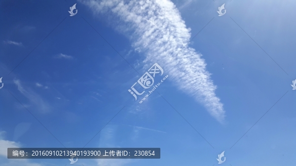 藍天白云