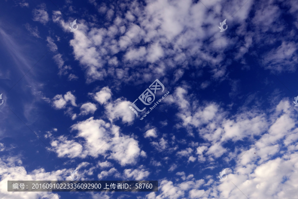 藍天白云