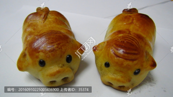 小豬月餅