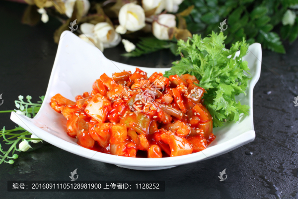 韓式拌魷魚