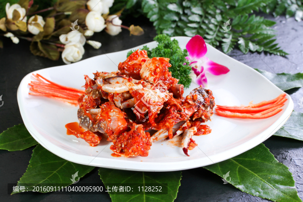 香辣螃蟹