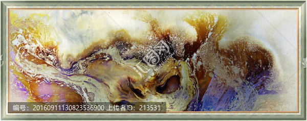 水墨畫,寫意山水,水墨壁畫,抽