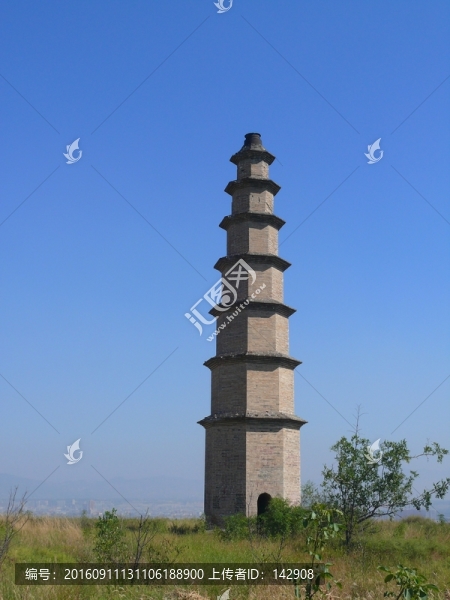 山西河津古塔