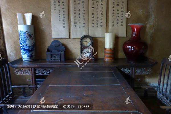 古家具,古代書房
