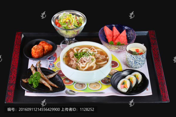 牛肉烏冬面套餐
