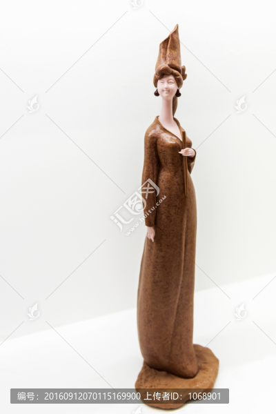 陶瓷古裝仕女