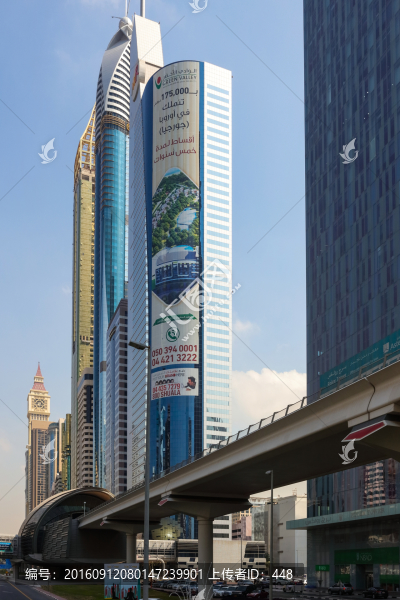 迪拜建筑,迪拜高樓大廈