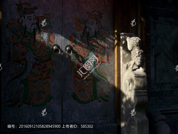 古門石獅鎮(zhèn)宅辟邪