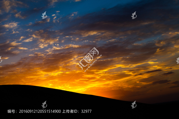 晚霞