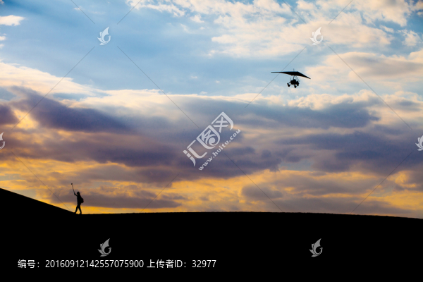 晚霞