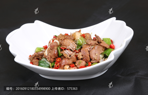 爆炒豬舌