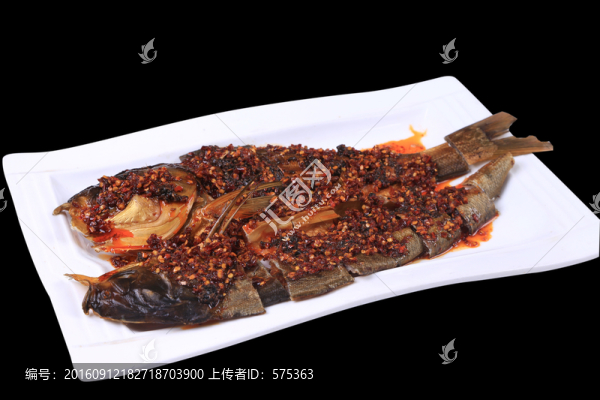 豆豉蒸臘魚