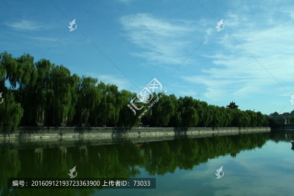 湖水綠堤