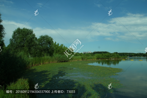 湖光山色