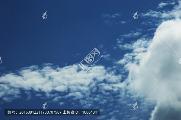 高清藍天白云背景