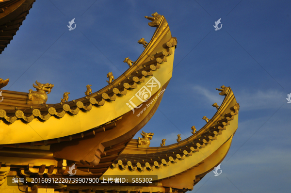 古建屋頂琉璃瓦