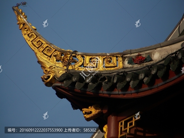 古建屋頂翼角