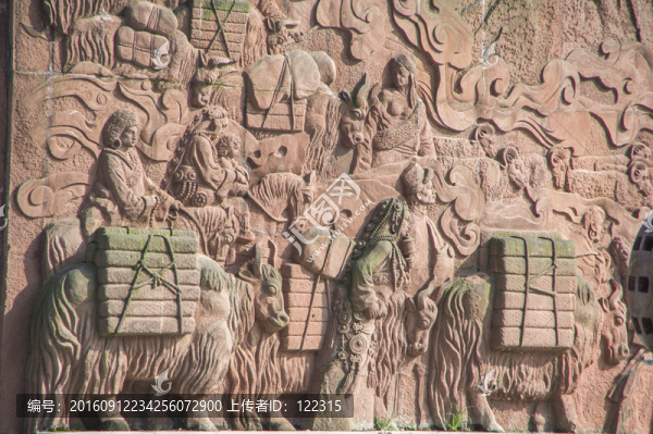 茶馬古道城市雕塑