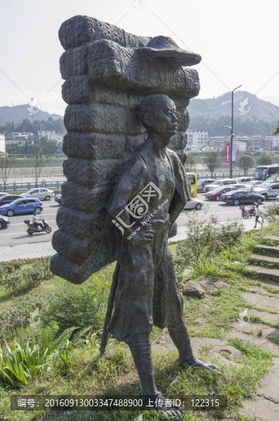 茶馬古道雕塑