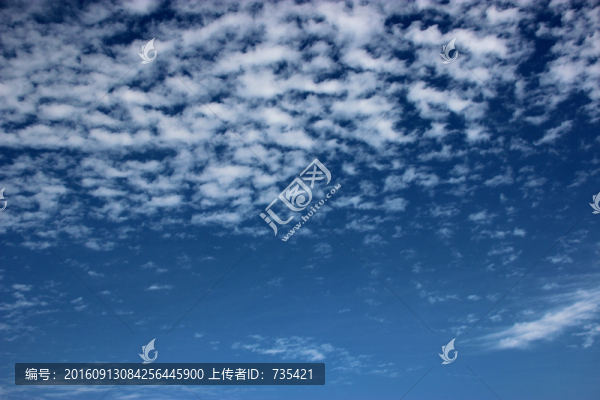 藍天白云