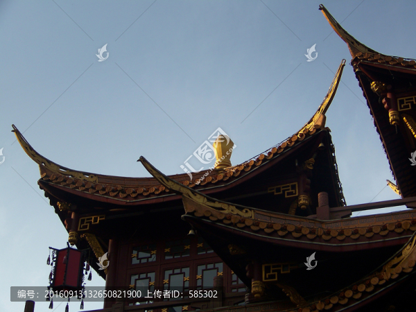古建屋頂翼角