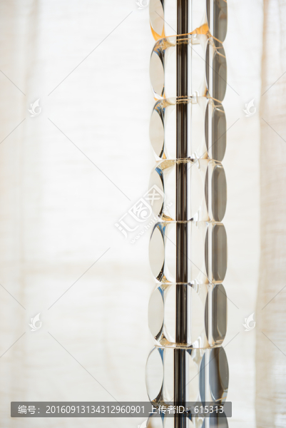 水晶玻璃室內透明燈柱