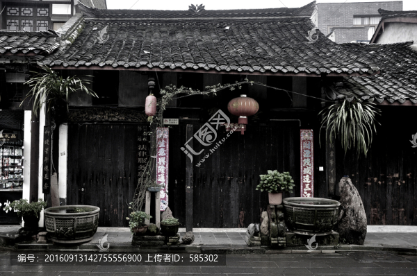 懷舊黑白古鎮(zhèn)街拍