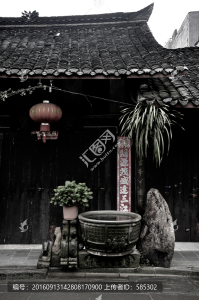 懷舊黑白古鎮(zhèn)街拍