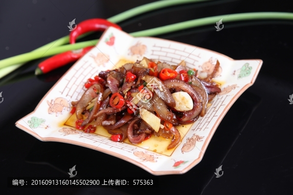 小炒臘豬耳